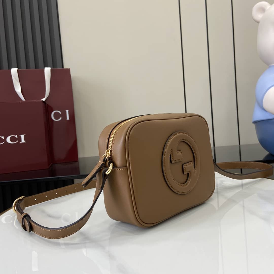 Gucci Blondie Leather Mini Brown Shoulder Bag_1_162626 Gucci Blondie Leather Mini Brown Shoulder Bag