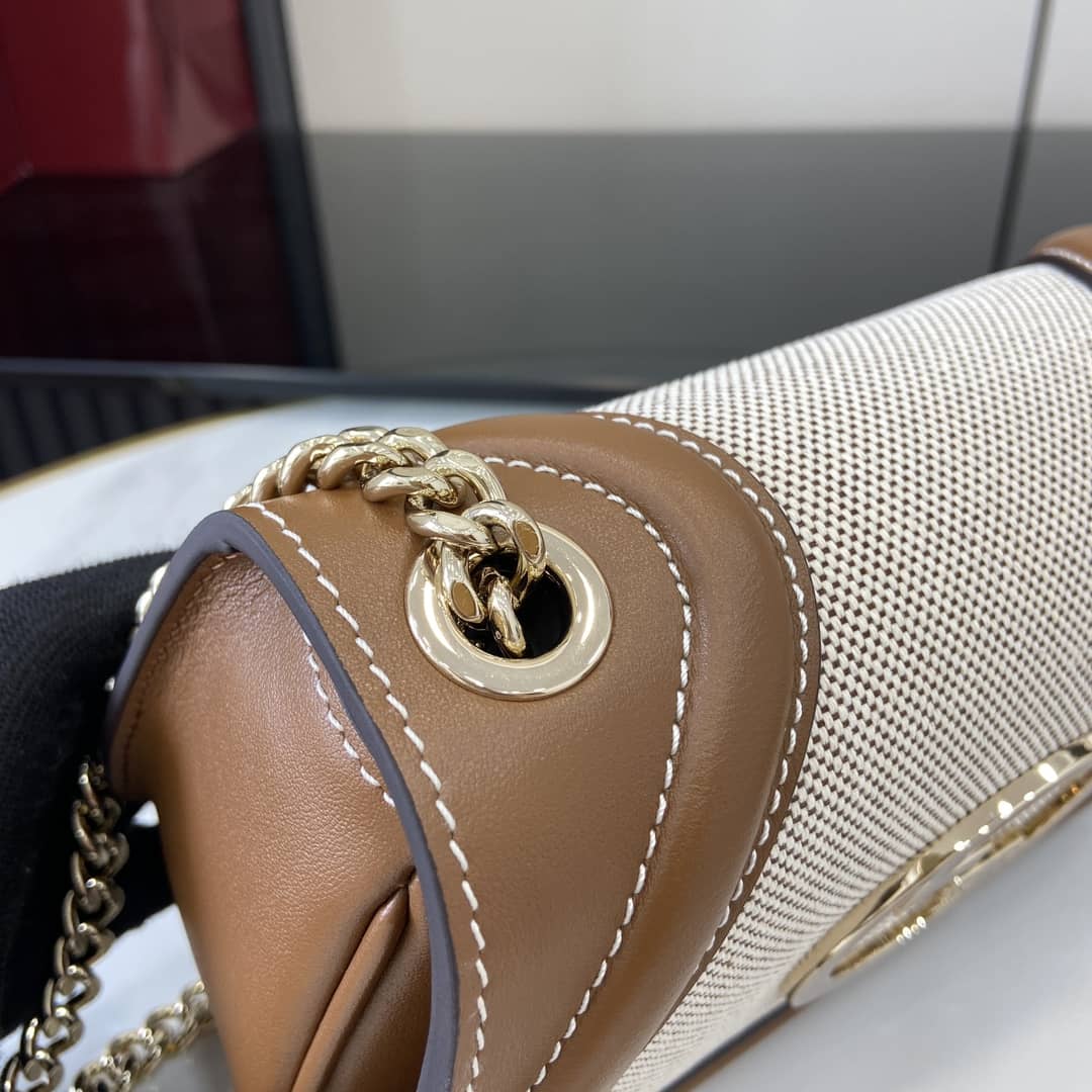 Gucci Blondie Canvas Small Beige Shoulder Bag_4_162666 Gucci Blondie Canvas Small Beige Shoulder Bag