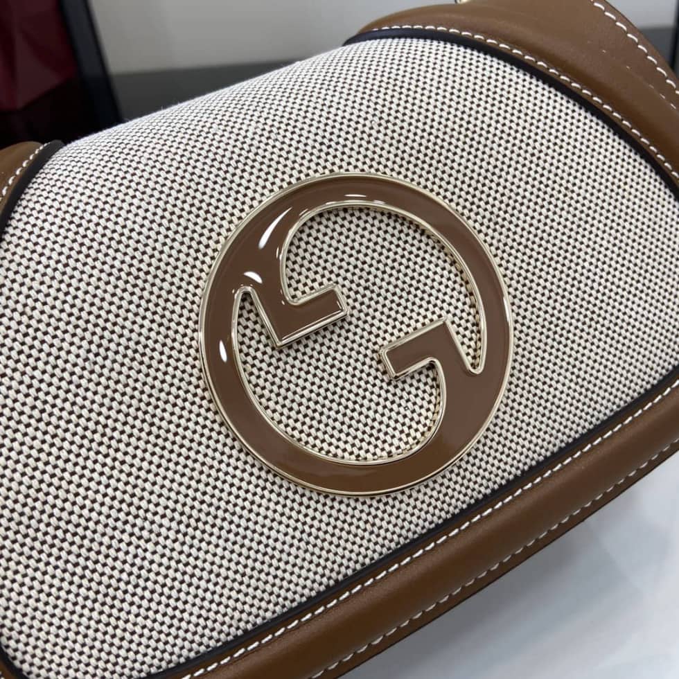 Gucci Blondie Canvas Small Beige Shoulder Bag_5_162666 Gucci Blondie Canvas Small Beige Shoulder Bag