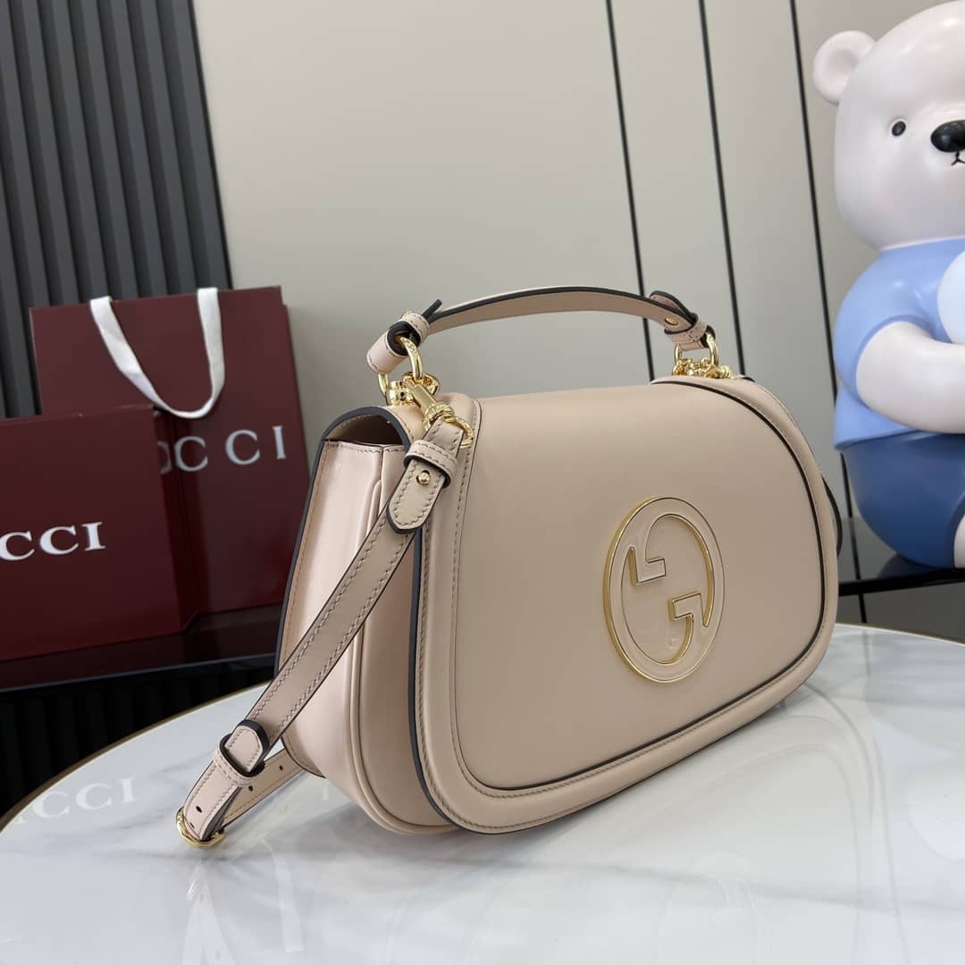 Gucci Blondie Leather Medium Beige Top Handle Bag_2_162696 Gucci Blondie Leather Medium Beige Top Handle Bag