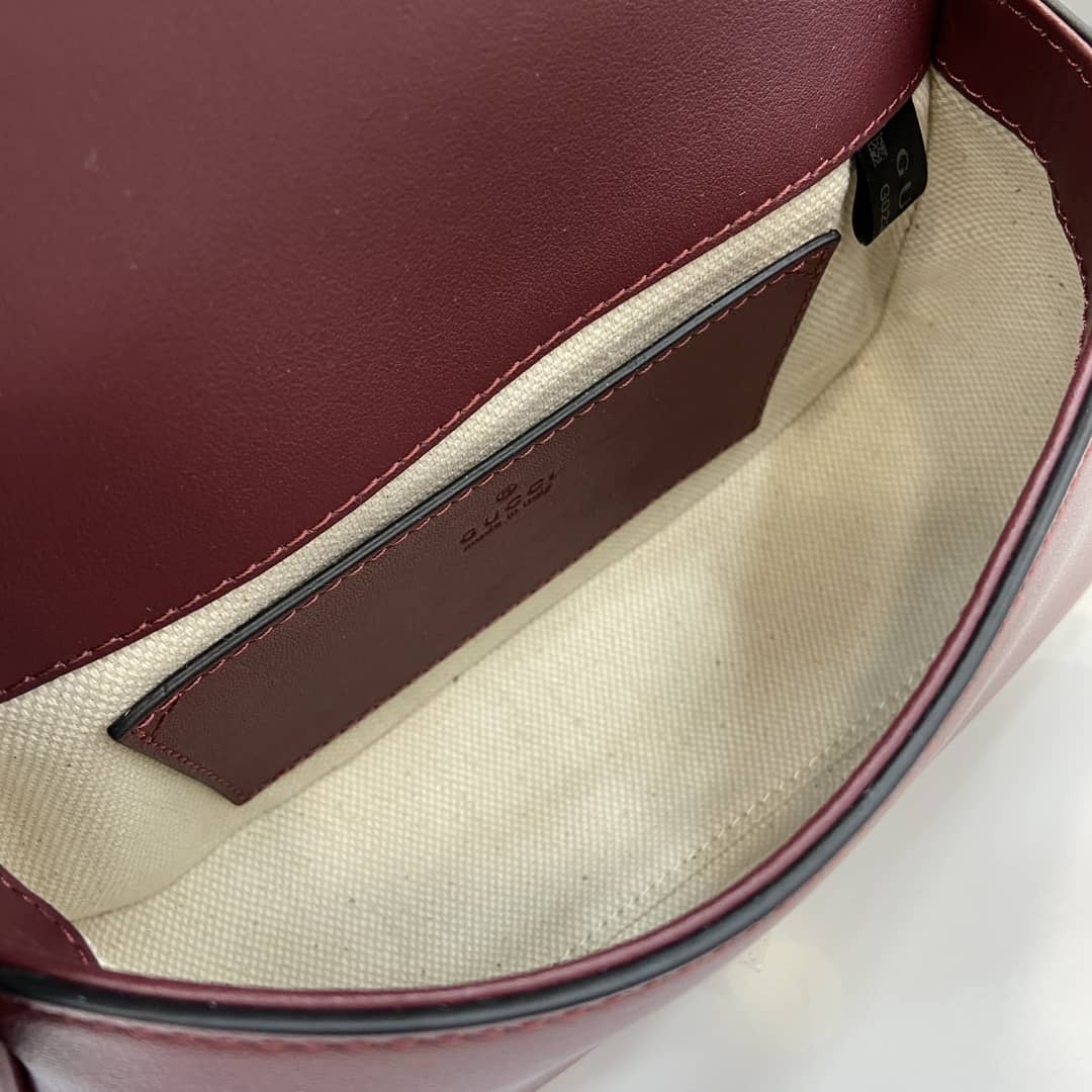 Gucci Blondie Suede Small Red Shoulder Bag 815700_7_162736 Gucci Blondie Suede Small Red Shoulder Bag 815700