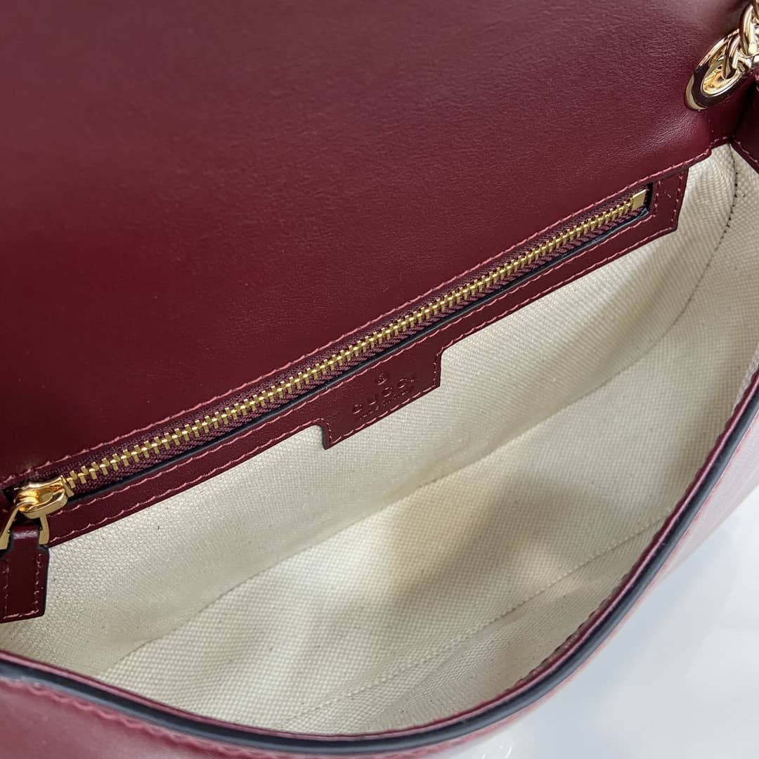 Gucci Blondie Suede Medium Red Shoulder Bag_8_162756 Gucci Blondie Suede Medium Red Shoulder Bag