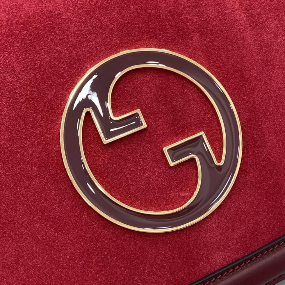 Gucci Blondie Suede Medium Red Top Handle Bag_5_162766 Gucci Blondie Suede Medium Red Top Handle Bag