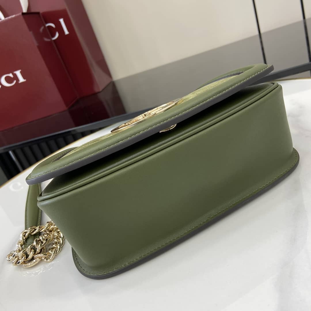 Gucci Blondie Suede Small Green Shoulder Bag_3_162776 Gucci Blondie Suede Small Green Shoulder Bag