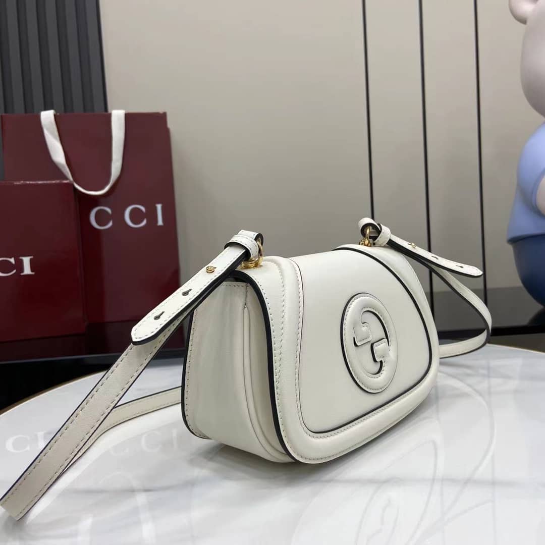 Gucci Blondie Leather Mini White Shoulder Bag_2_162806 Gucci Blondie Leather Mini White Shoulder Bag