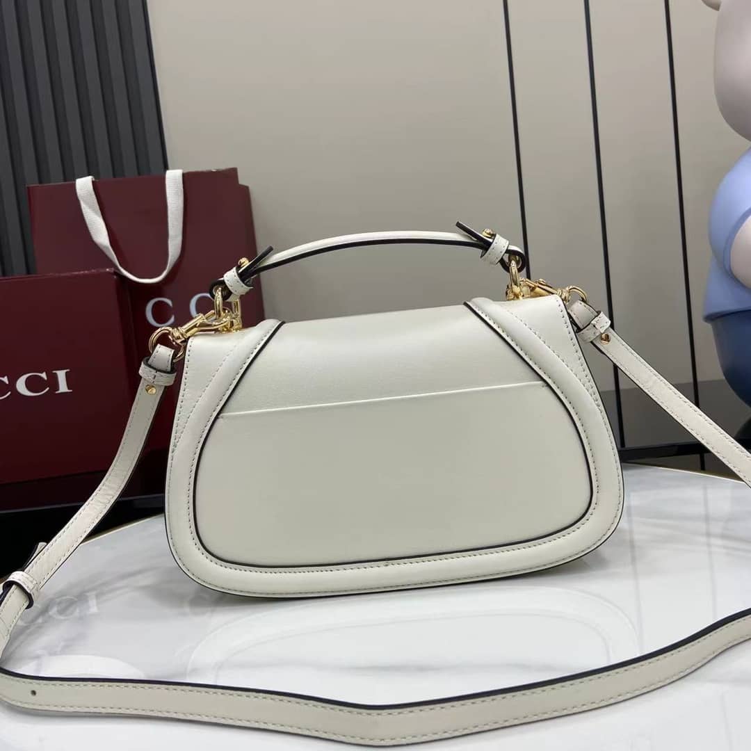 Gucci Blondie Leather Medium White Top Handle Bag_1_162816 Gucci Blondie Leather Medium White Top Handle Bag