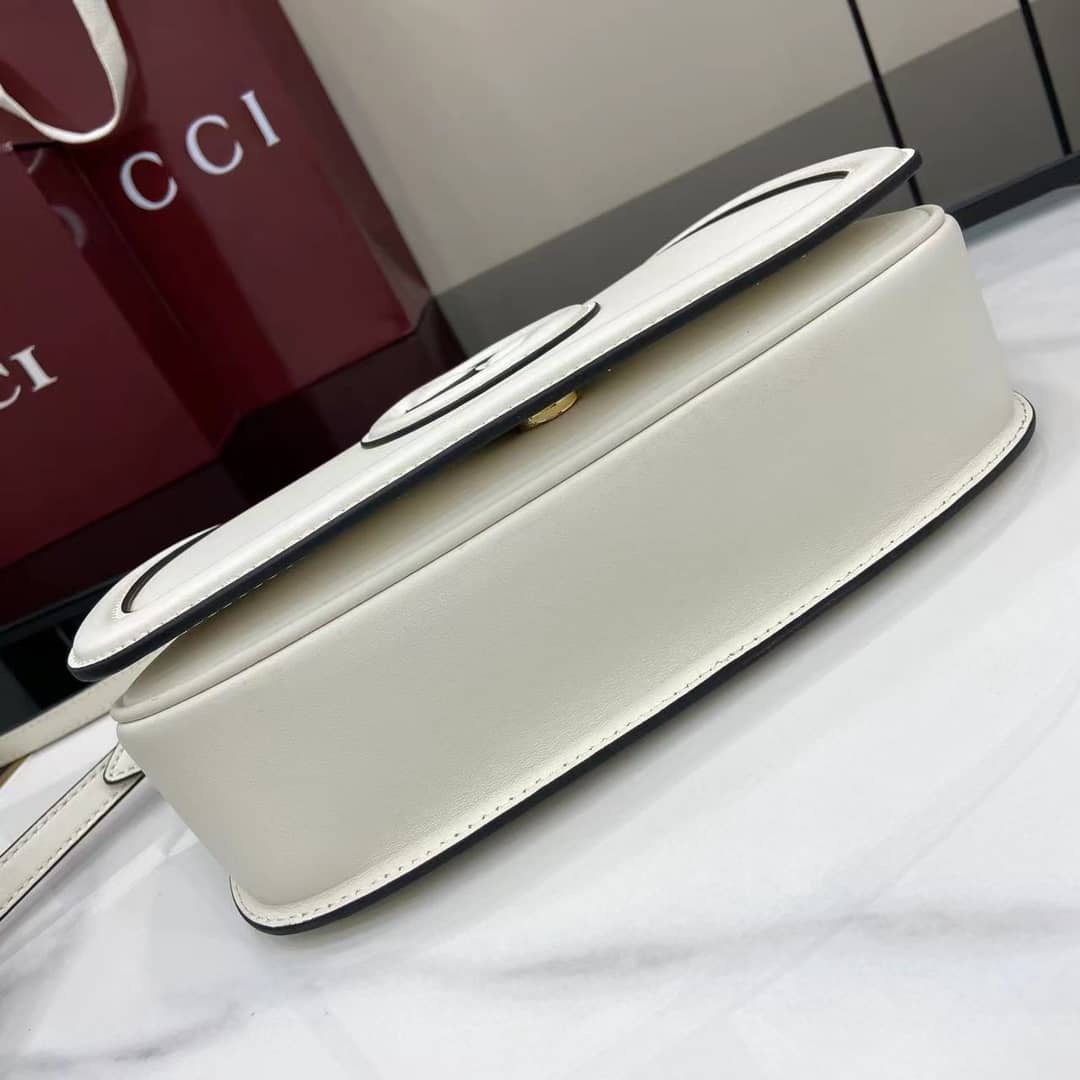 Gucci Blondie Leather Medium White Top Handle Bag_3_162816 Gucci Blondie Leather Medium White Top Handle Bag