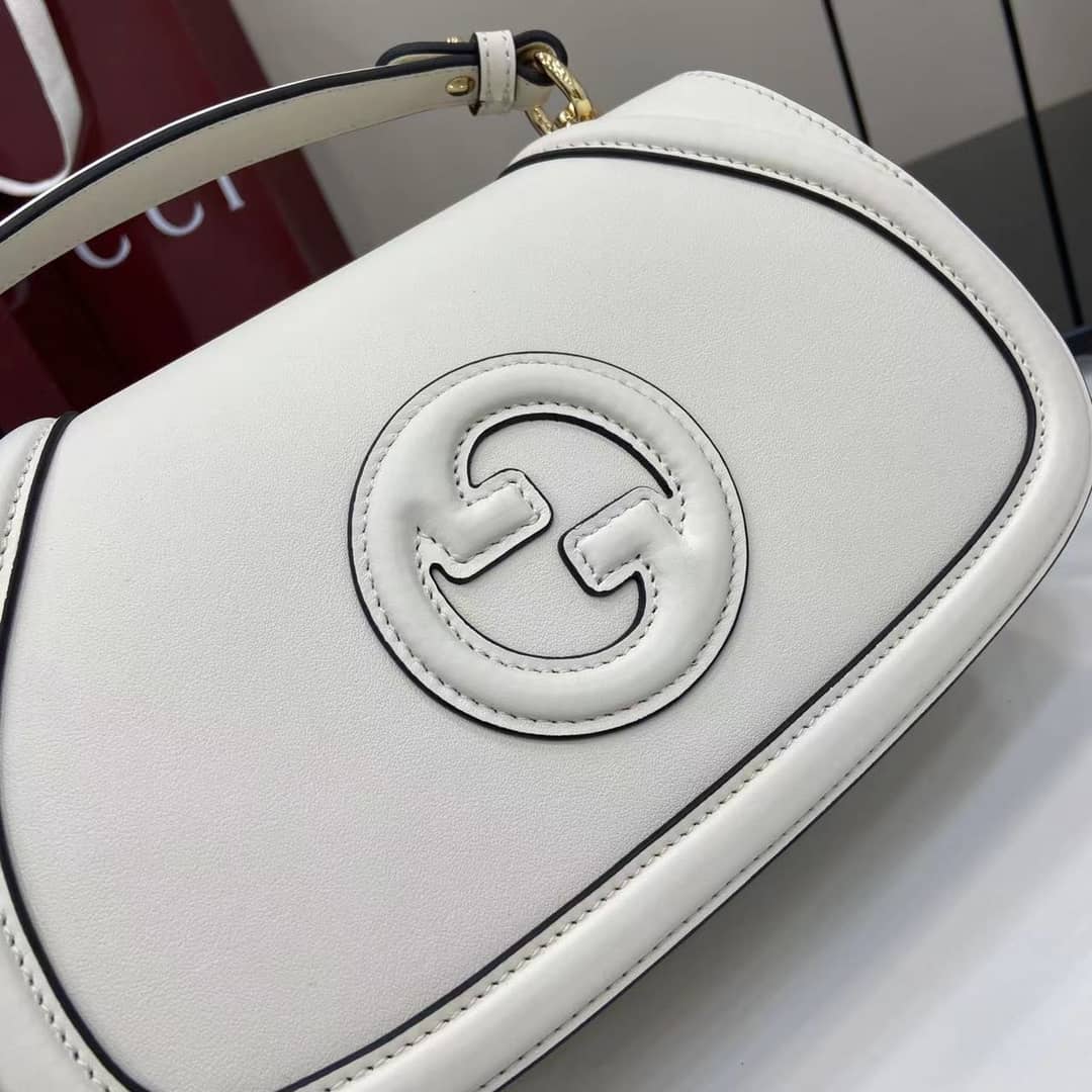 Gucci Blondie Leather Medium White Top Handle Bag_4_162816 Gucci Blondie Leather Medium White Top Handle Bag
