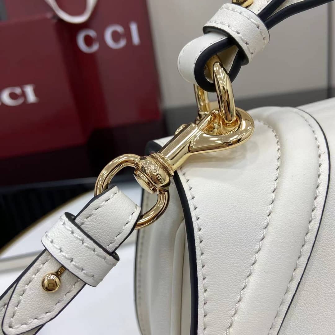 Gucci Blondie Leather Medium White Top Handle Bag_5_162816 Gucci Blondie Leather Medium White Top Handle Bag