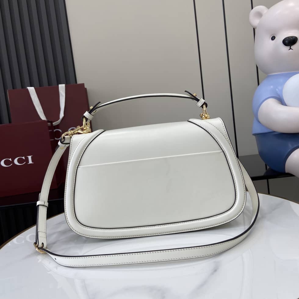 Gucci Blondie Leather Large White Top Handle Bag_1_162826 Gucci Blondie Leather Large White Top Handle Bag