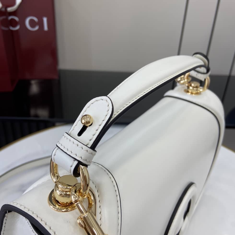 Gucci Blondie Leather Large White Top Handle Bag_4_162826 Gucci Blondie Leather Large White Top Handle Bag