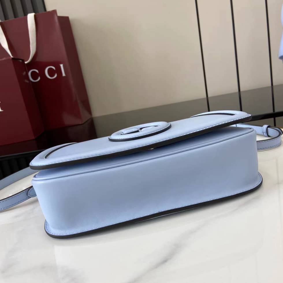 Gucci Blondie Leather Medium Light Blue Bag_3_162846 Gucci Blondie Leather Medium Light Blue Bag