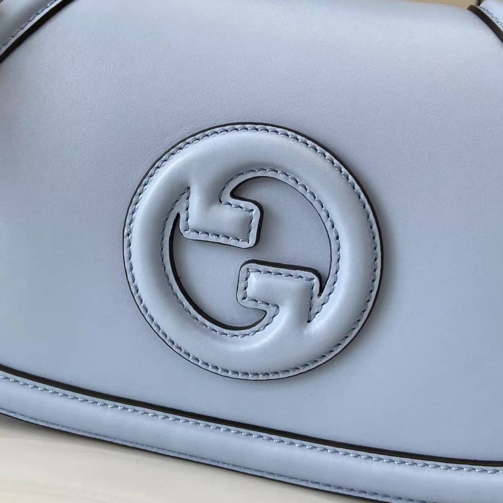 Gucci Blondie Leather Medium Light Blue Bag_4_162846 Gucci Blondie Leather Medium Light Blue Bag