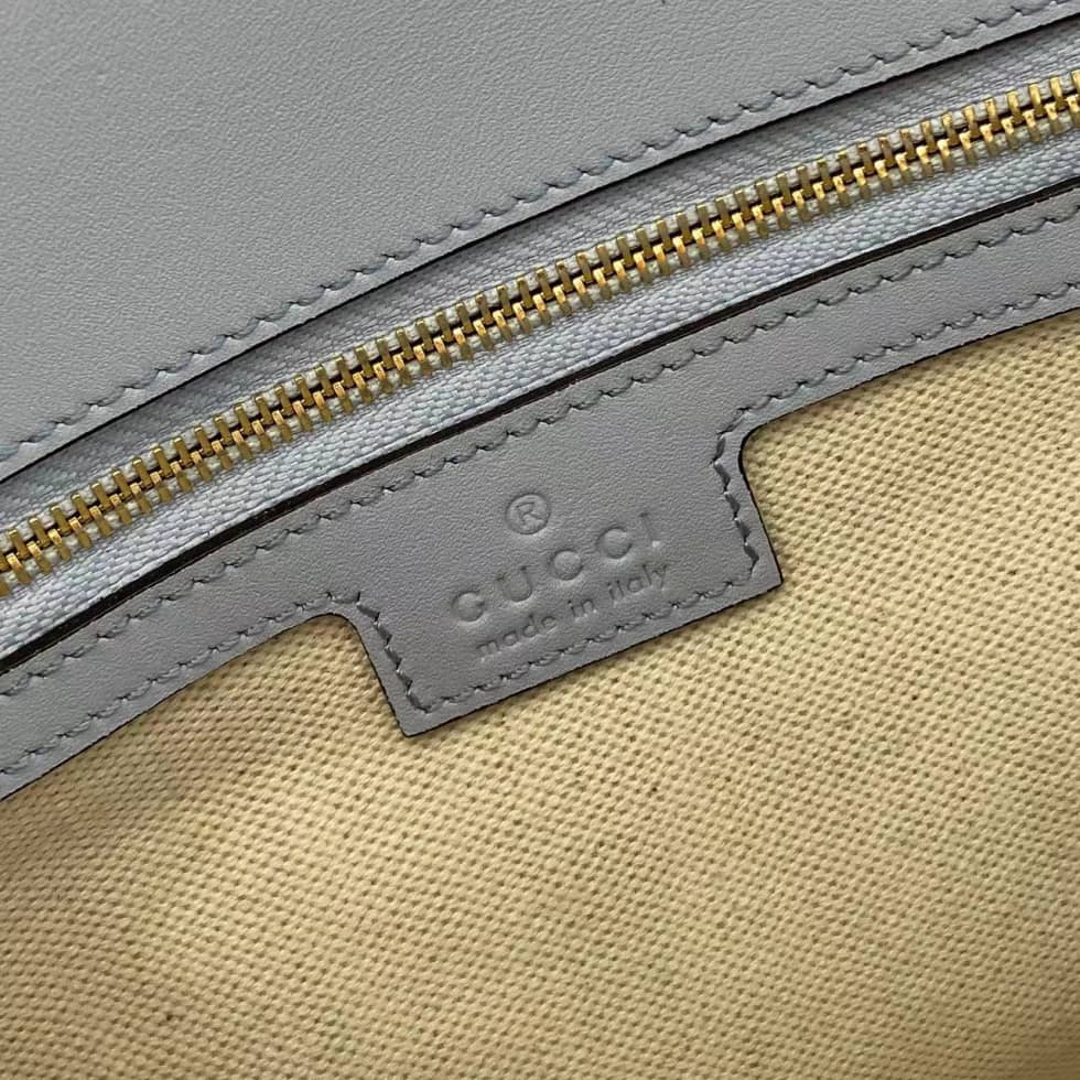 Gucci Blondie Leather Medium Light Blue Bag_8_162846 Gucci Blondie Leather Medium Light Blue Bag