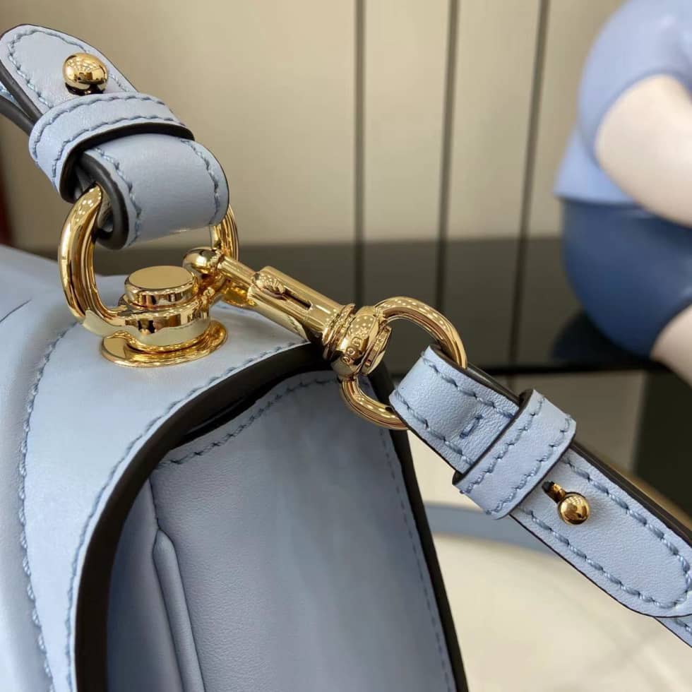 Gucci Blondie Leather Large Light Blue Bag 815716_4_162856 Gucci Blondie Leather Large Light Blue Bag 815716