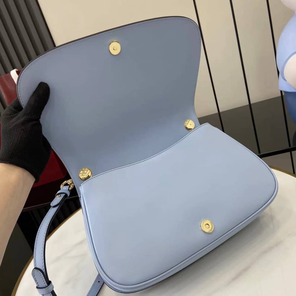 Gucci Blondie Leather Large Light Blue Bag 815716_6_162856 Gucci Blondie Leather Large Light Blue Bag 815716