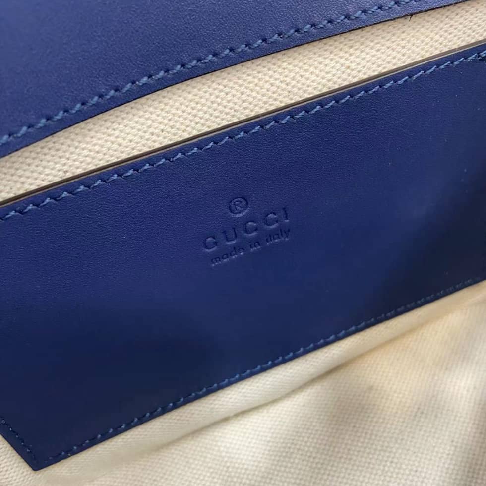 Gucci Blondie Leather Mini Blue Shoulder Bag_8_162866 Gucci Blondie Leather Mini Blue Shoulder Bag