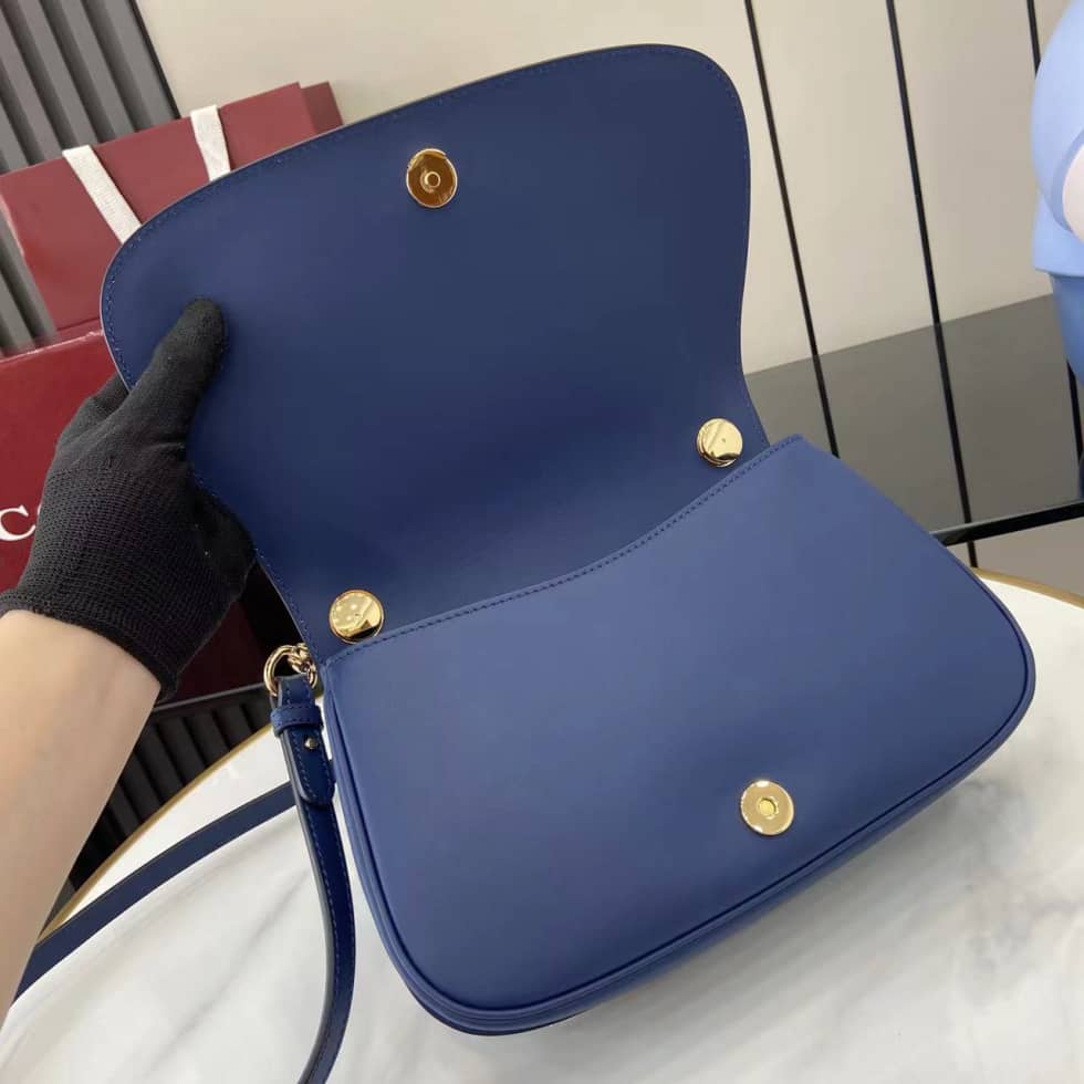 Gucci Blondie Leather Medium Blue Top Handle Bag_6_162876 Gucci Blondie Leather Medium Blue Top Handle Bag