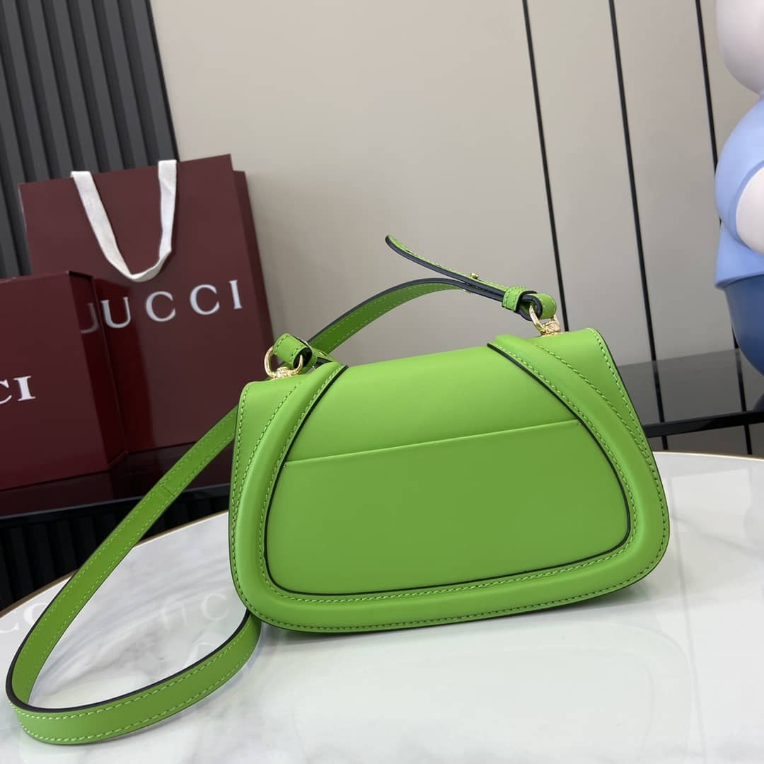 Gucci Blondie Leather Mini Green Shoulder Bag_1_162896 Gucci Blondie Leather Mini Green Shoulder Bag