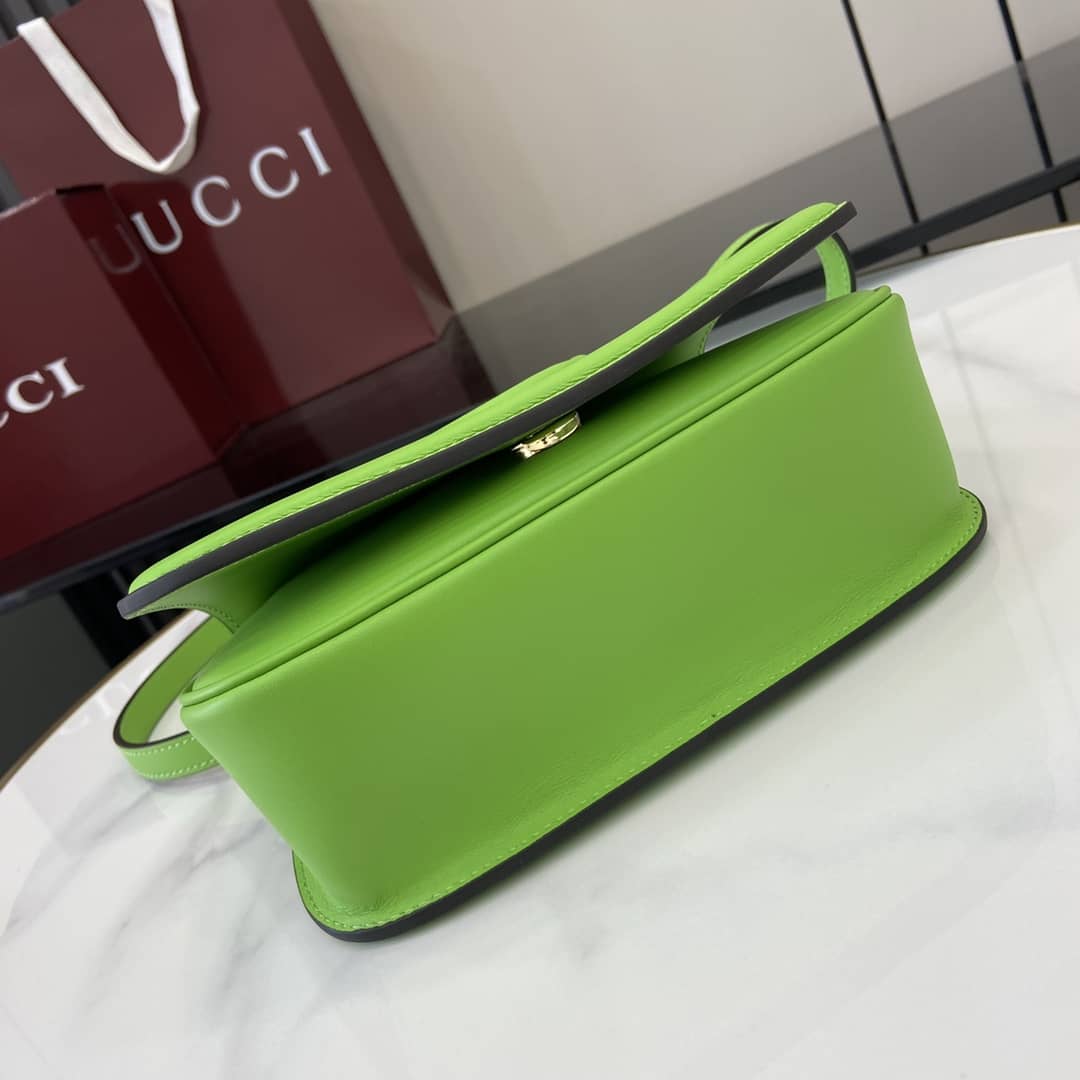 Gucci Blondie Leather Mini Green Shoulder Bag_3_162896 Gucci Blondie Leather Mini Green Shoulder Bag