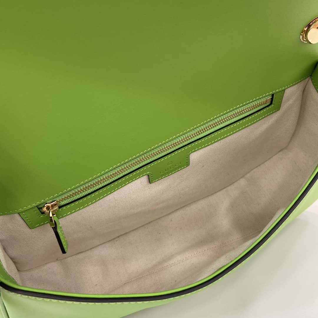 Gucci Blondie Leather Medium Green Top Handle Bag_7_162906 Gucci Blondie Leather Medium Green Top Handle Bag