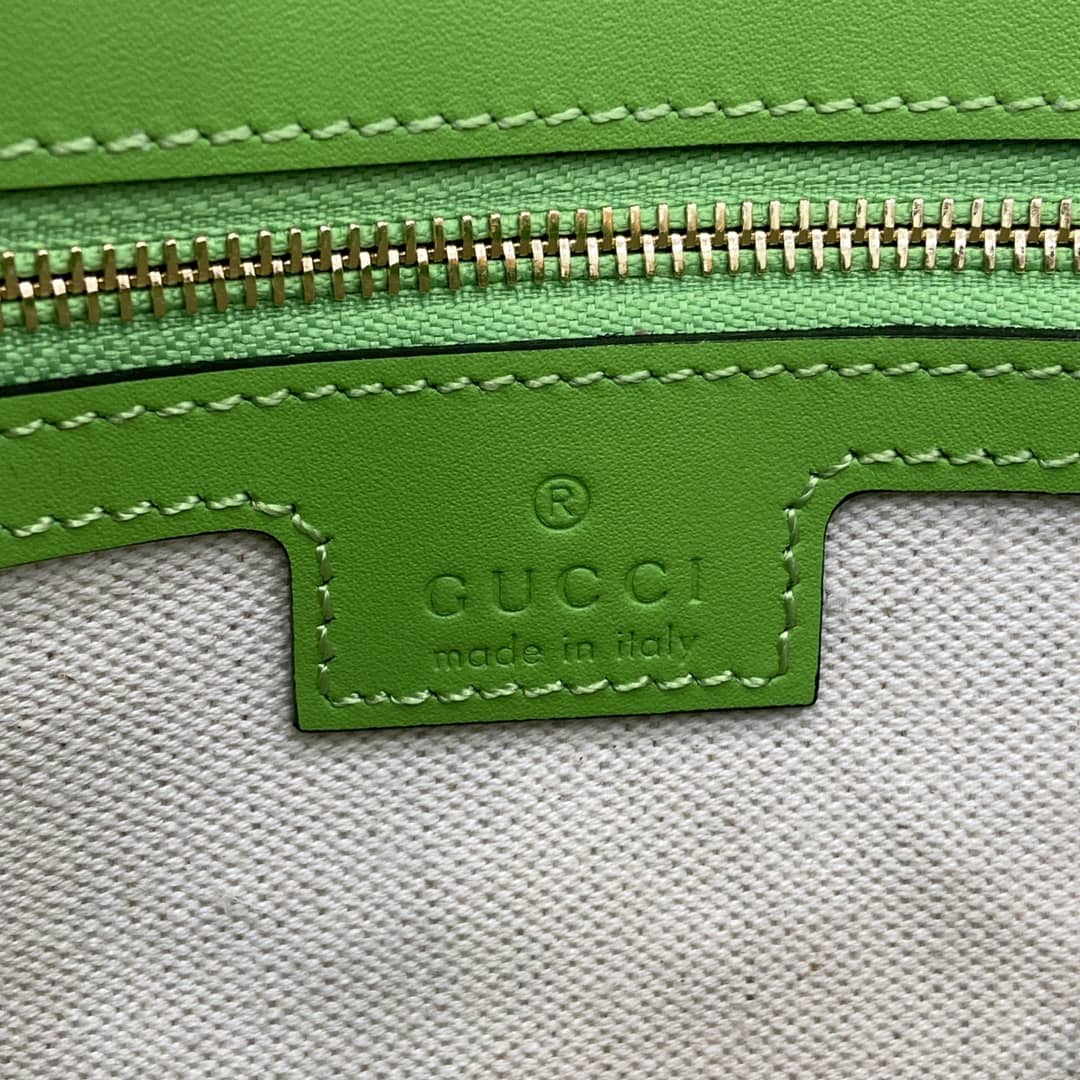 Gucci Blondie Leather Medium Green Top Handle Bag_8_162906 Gucci Blondie Leather Medium Green Top Handle Bag