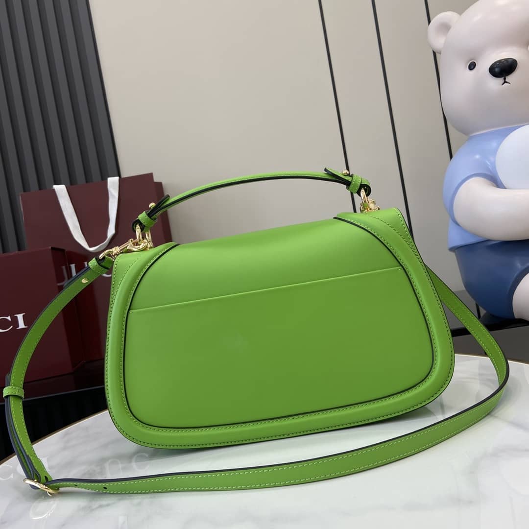 Gucci Blondie Leather Large Green Top Handle Bag_1_162916 Gucci Blondie Leather Large Green Top Handle Bag