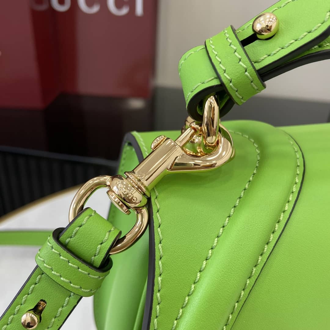 Gucci Blondie Leather Large Green Top Handle Bag_4_162916 Gucci Blondie Leather Large Green Top Handle Bag