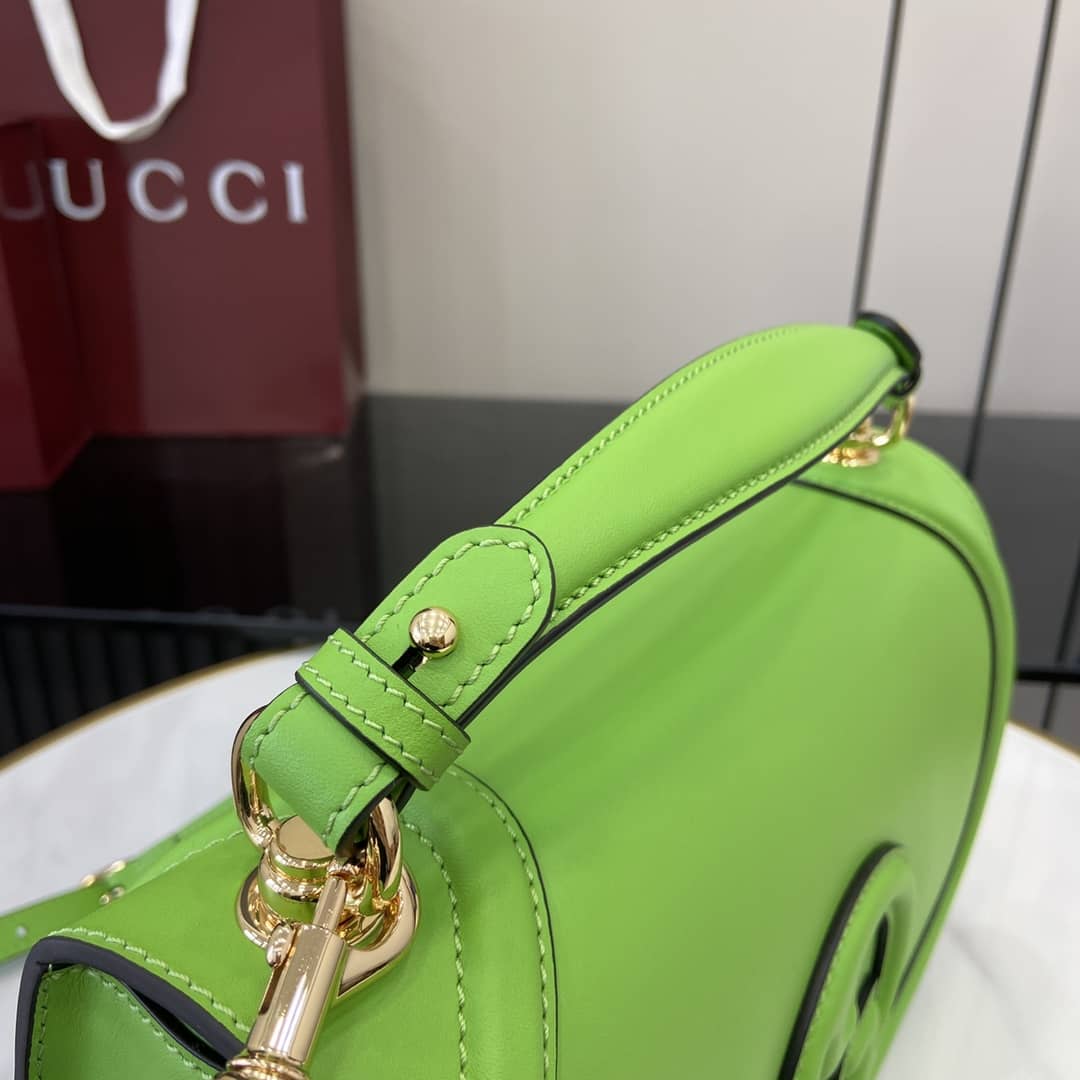 Gucci Blondie Leather Large Green Top Handle Bag_6_162916 Gucci Blondie Leather Large Green Top Handle Bag