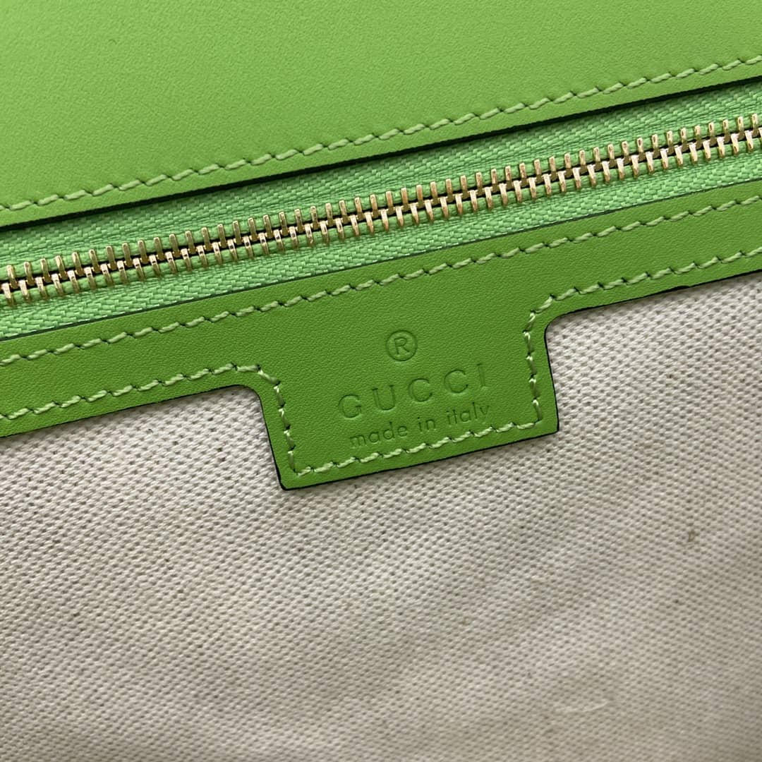 Gucci Blondie Leather Large Green Top Handle Bag_8_162916 Gucci Blondie Leather Large Green Top Handle Bag