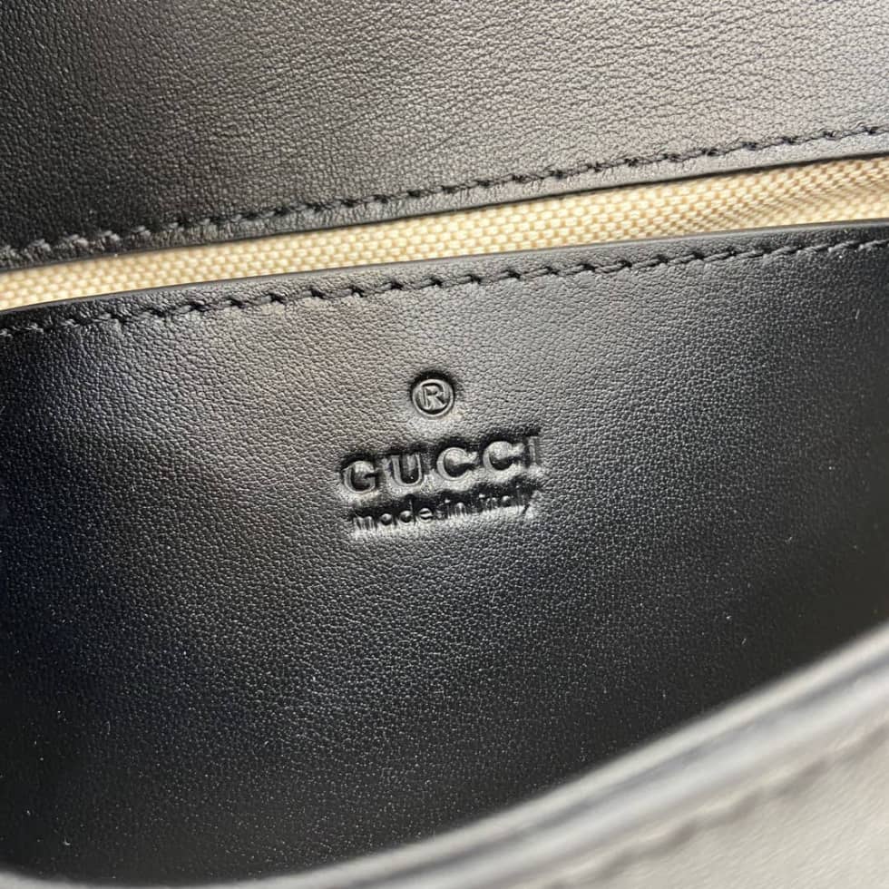 Gucci Blondie Canvas Mini Black Chain Bag 815711_8_162926 Gucci Blondie Canvas Mini Black Chain Bag 815711