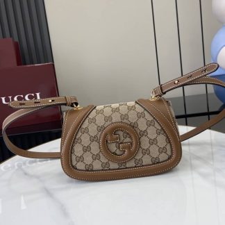 Gucci Blondie GG Mini Brown Shoulder Bag 815700