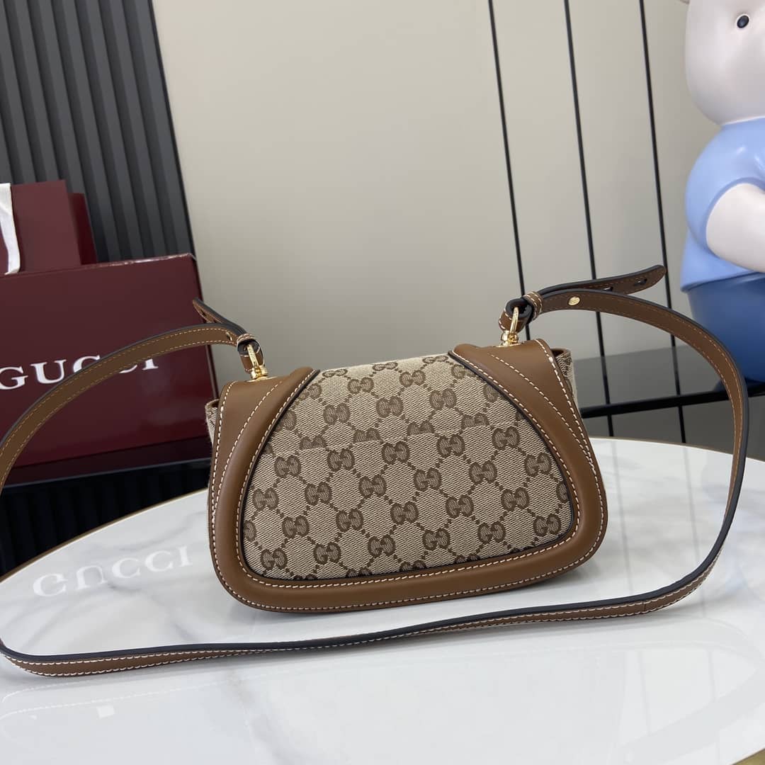Gucci Blondie GG Mini Brown Shoulder Bag 815700_1_162936 Gucci Blondie GG Mini Brown Shoulder Bag 815700