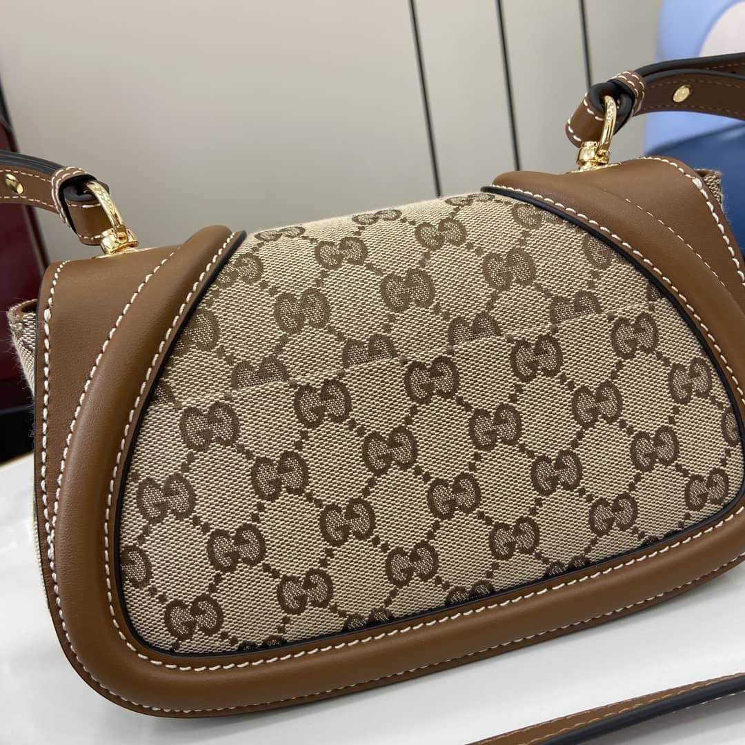 Gucci Blondie GG Mini Brown Shoulder Bag 815700_4_162936 Gucci Blondie GG Mini Brown Shoulder Bag 815700