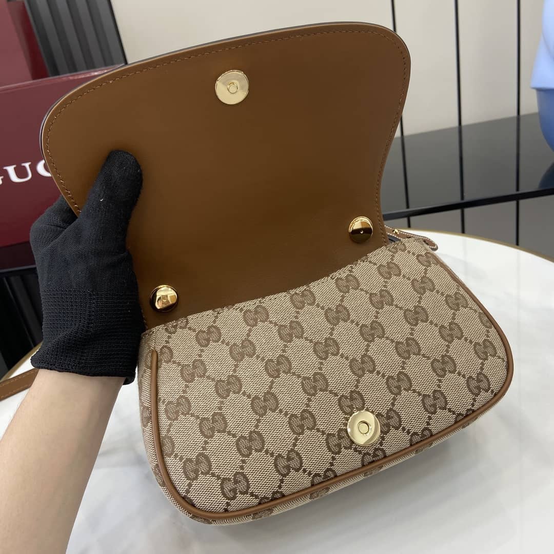 Gucci Blondie GG Mini Brown Shoulder Bag 815700_6_162936 Gucci Blondie GG Mini Brown Shoulder Bag 815700