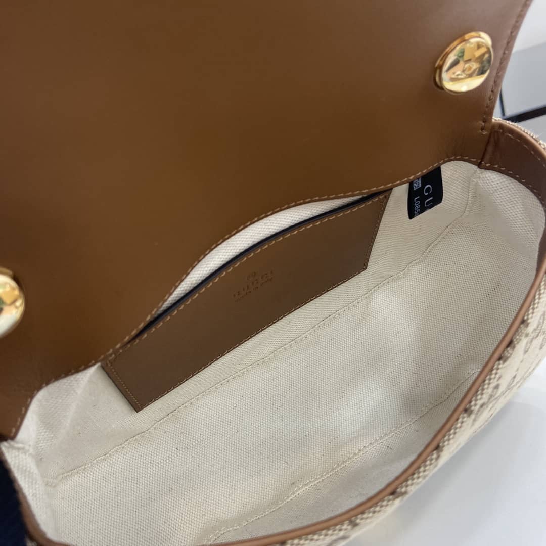 Gucci Blondie GG Mini Brown Shoulder Bag 815700_8_162936 Gucci Blondie GG Mini Brown Shoulder Bag 815700