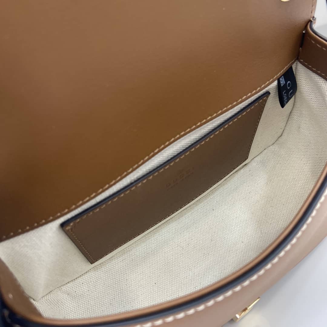 Gucci Blondie Canvas Mini Brown Shoulder Bag_8_162946 Gucci Blondie Canvas Mini Brown Shoulder Bag