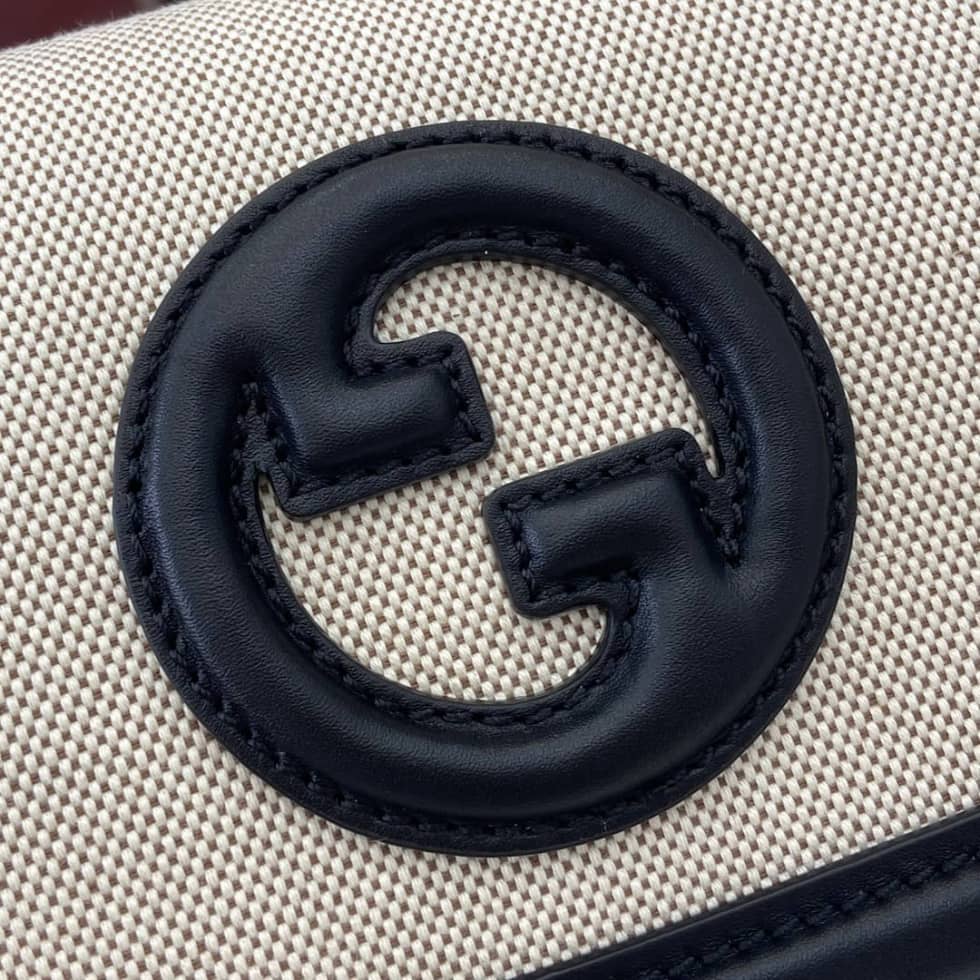 Gucci Blondie Canvas Mini Black Shoulder Bag_5_162956 Gucci Blondie Canvas Mini Black Shoulder Bag