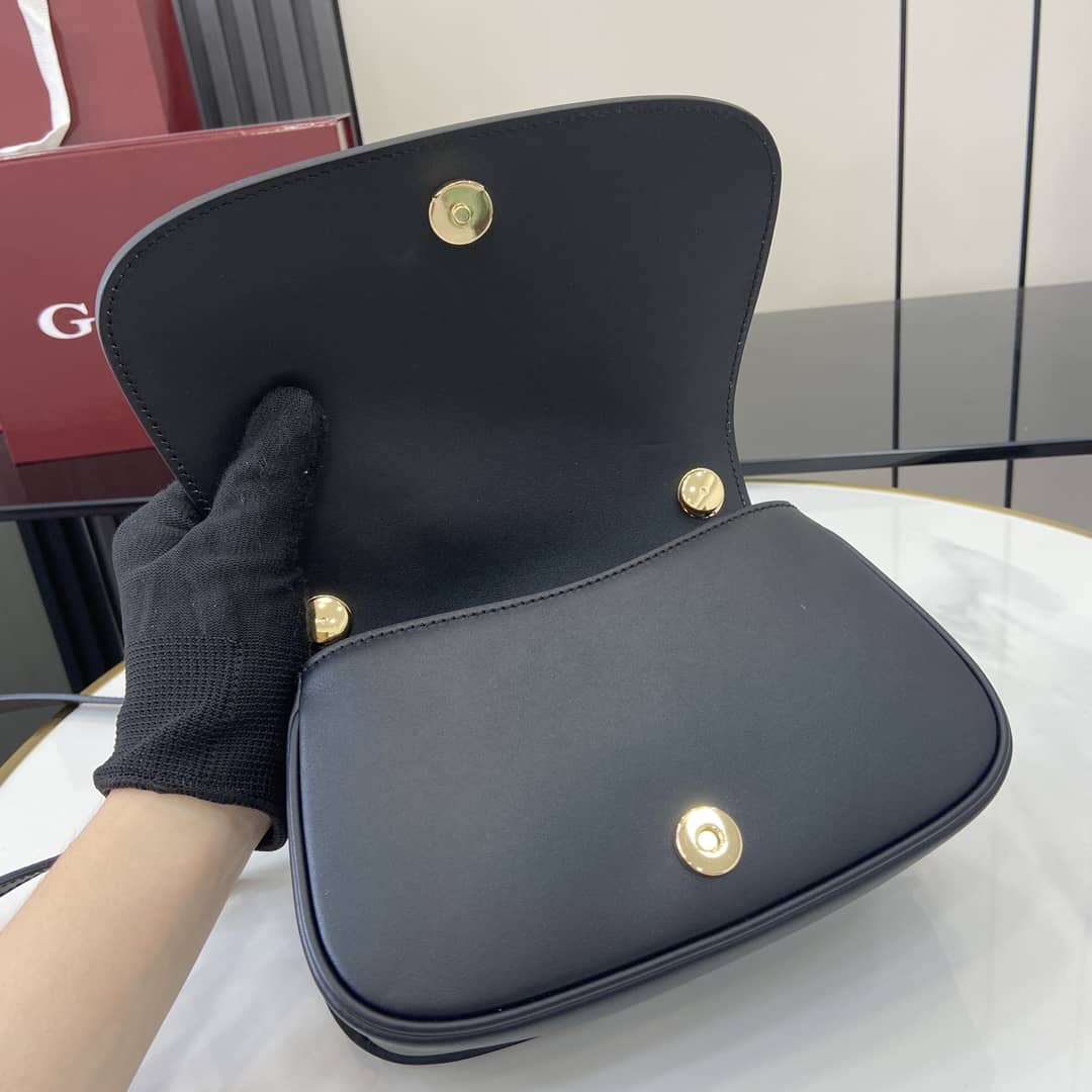 Gucci Blondie Canvas Mini Black Shoulder Bag_6_162956 Gucci Blondie Canvas Mini Black Shoulder Bag