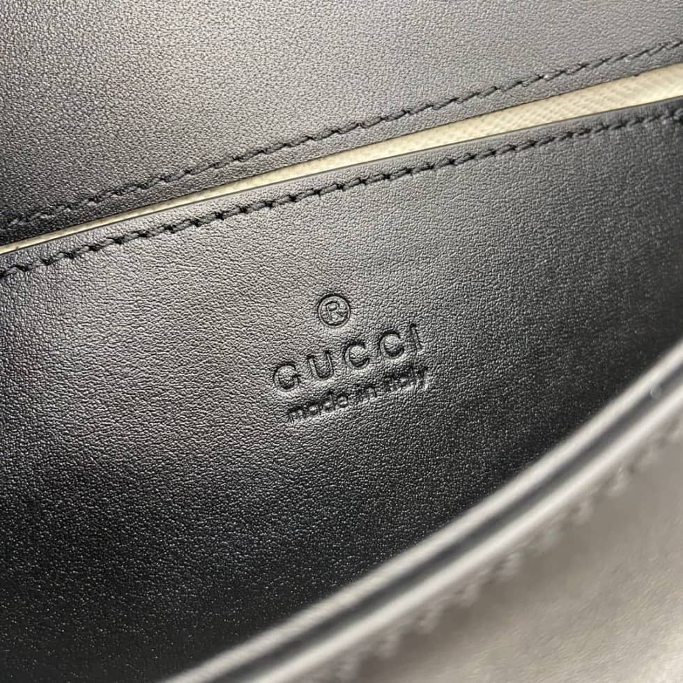 Gucci Blondie Canvas Mini Black Shoulder Bag_7_162956 Gucci Blondie Canvas Mini Black Shoulder Bag