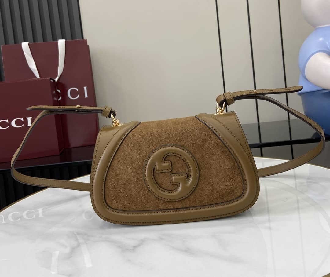 Gucci Blondie Suede Mini Brown Shoulder Bag_10_162966 Gucci Blondie Suede Mini Brown Shoulder Bag