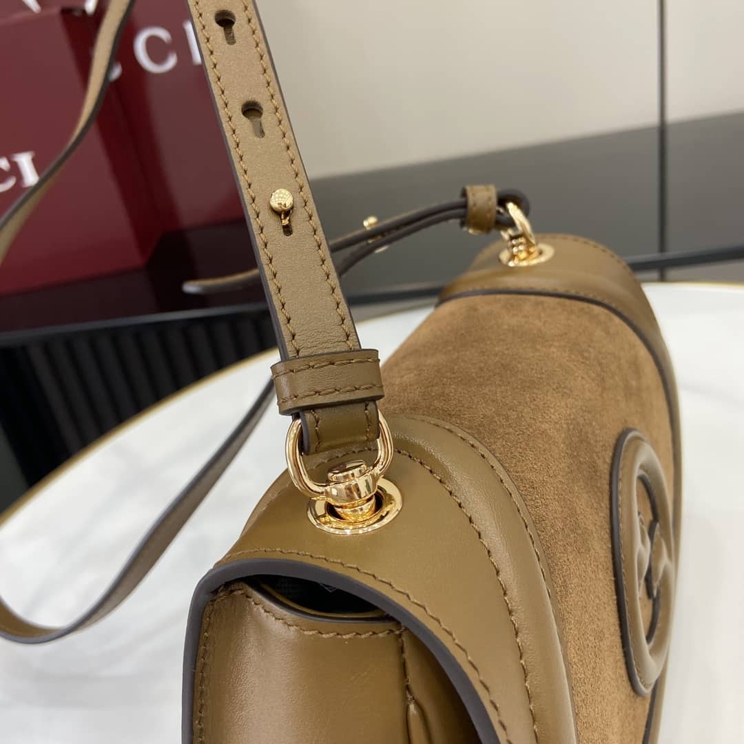 Gucci Blondie Suede Mini Brown Shoulder Bag_4_162966 Gucci Blondie Suede Mini Brown Shoulder Bag