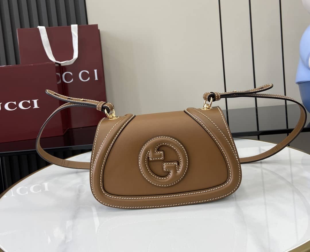Gucci Blondie Leather Mini Brown Shoulder Bag_10_162976 Gucci Blondie Leather Mini Brown Shoulder Bag