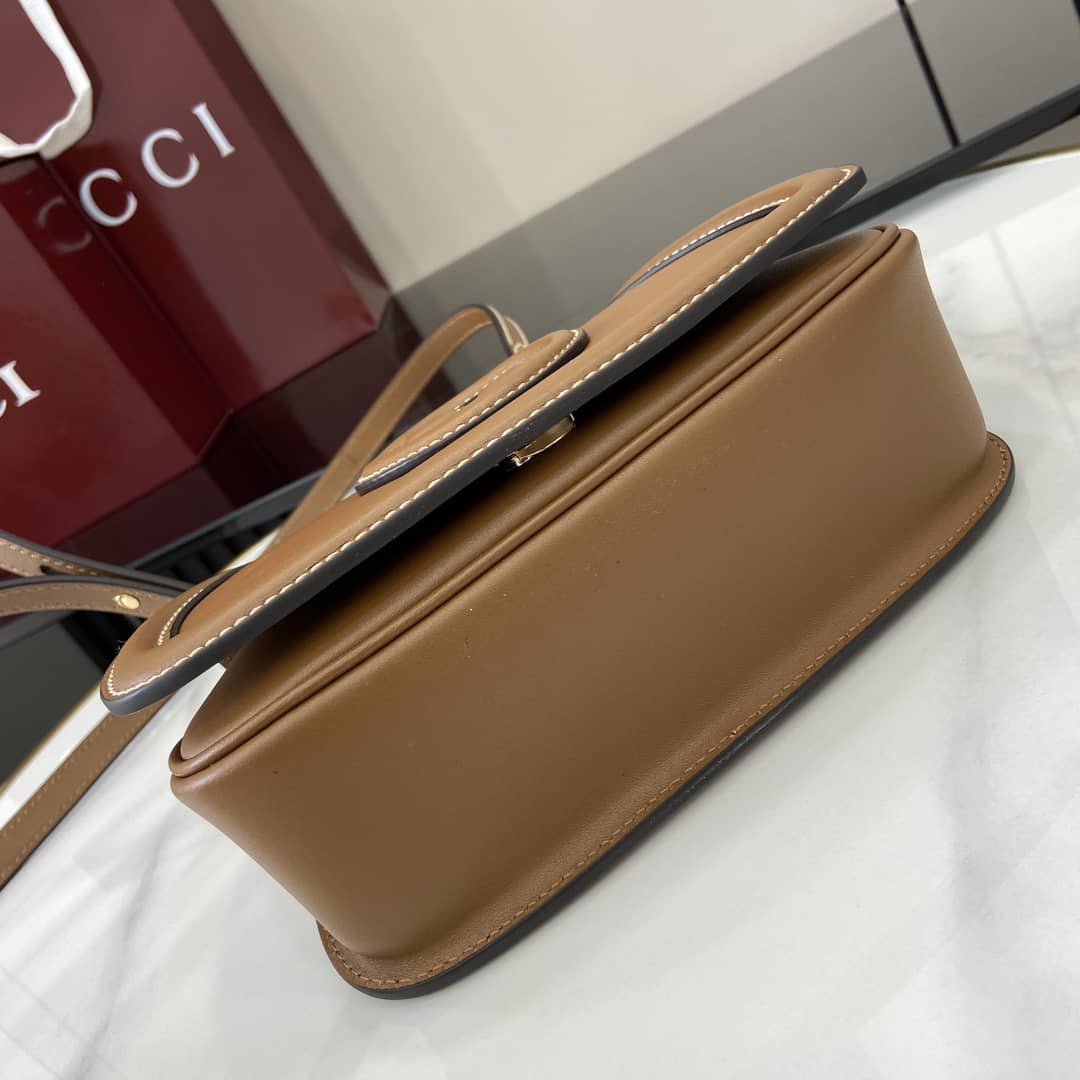 Gucci Blondie Leather Mini Brown Shoulder Bag_3_162976 Gucci Blondie Leather Mini Brown Shoulder Bag