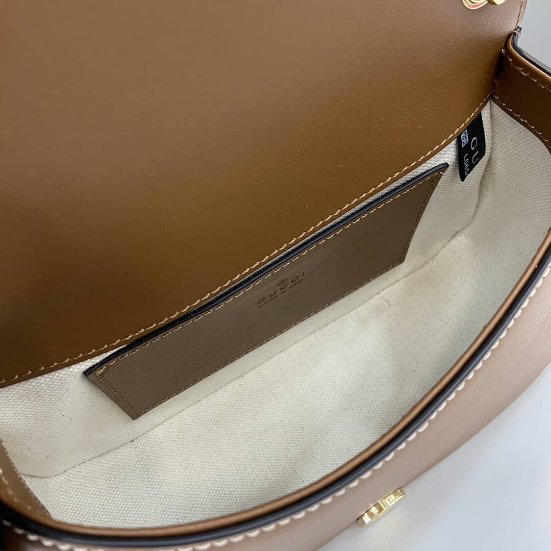 Gucci Blondie Leather Mini Brown Shoulder Bag_8_162976 Gucci Blondie Leather Mini Brown Shoulder Bag