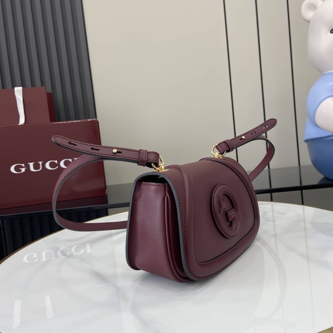 Gucci Blondie Leather Mini Red Shoulder Bag_2_162986 Gucci Blondie Leather Mini Red Shoulder Bag