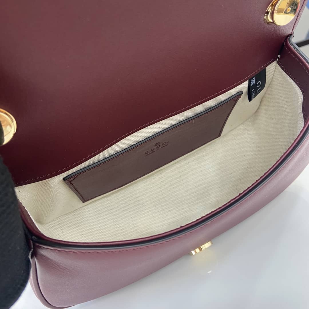 Gucci Blondie Leather Mini Red Shoulder Bag_7_162986 Gucci Blondie Leather Mini Red Shoulder Bag