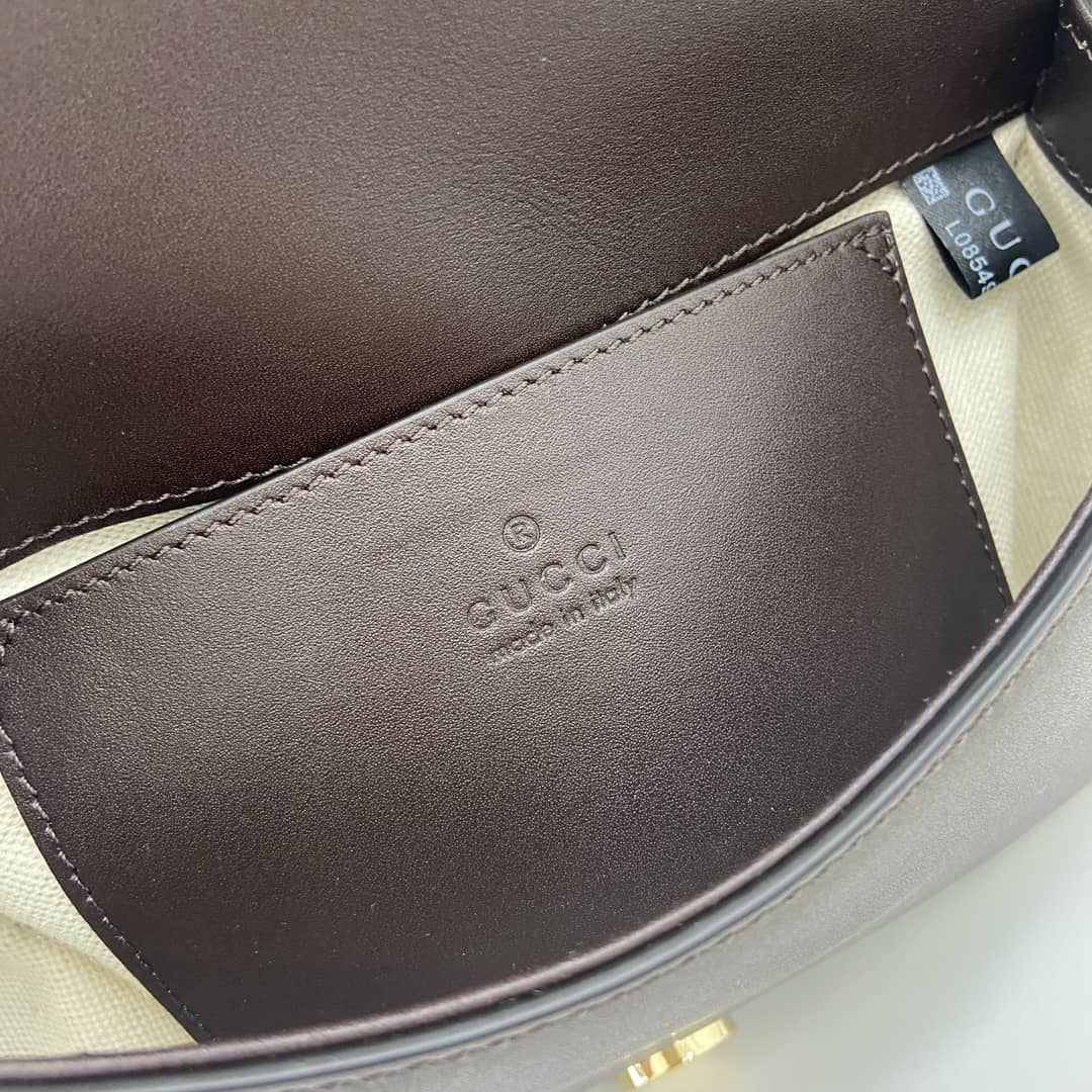 Gucci Blondie Leather Mini Dark Brown Bag_8_162996 Gucci Blondie Leather Mini Dark Brown Bag