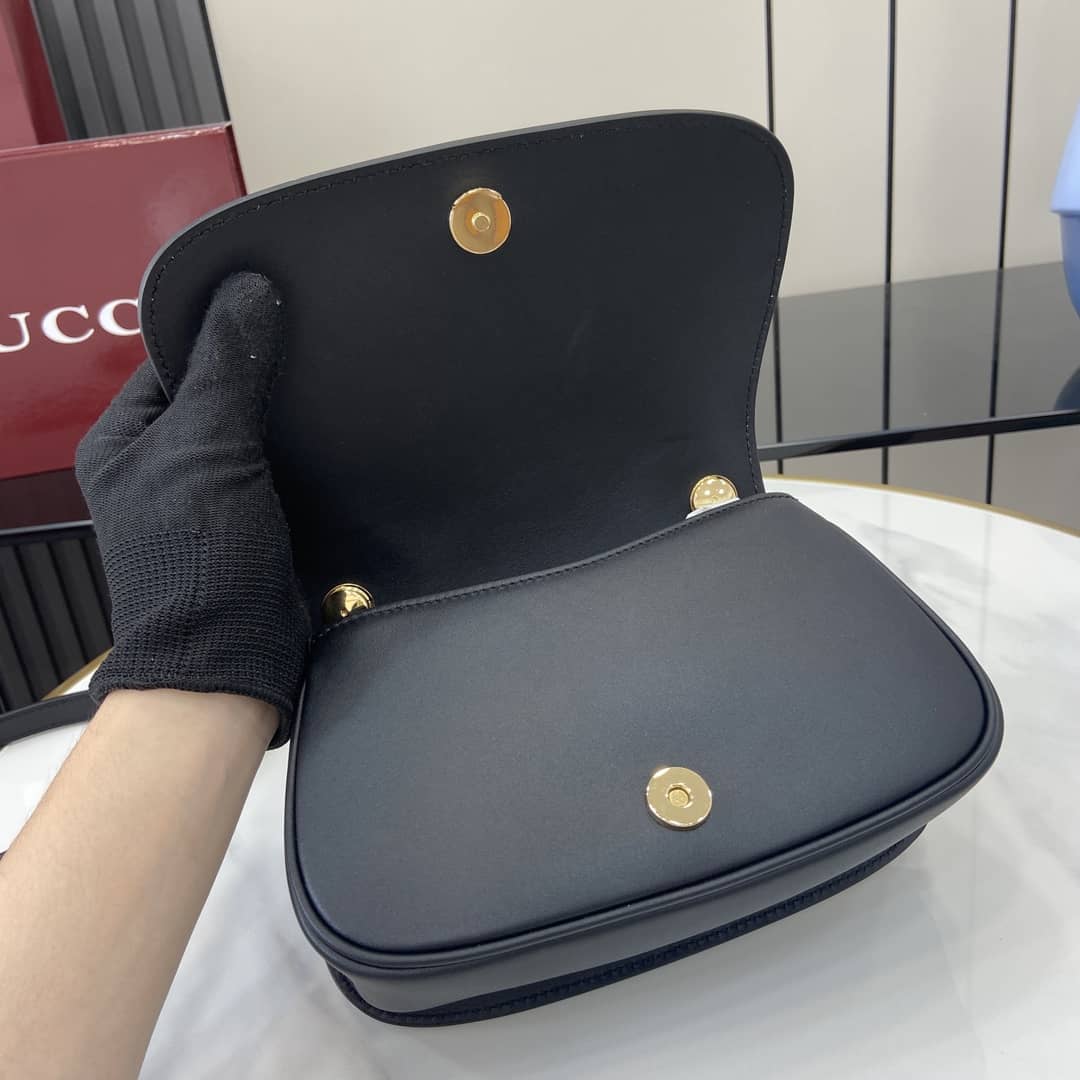 Gucci Blondie Leather Mini Black Shoulder Bag_6_163006 Gucci Blondie Leather Mini Black Shoulder Bag