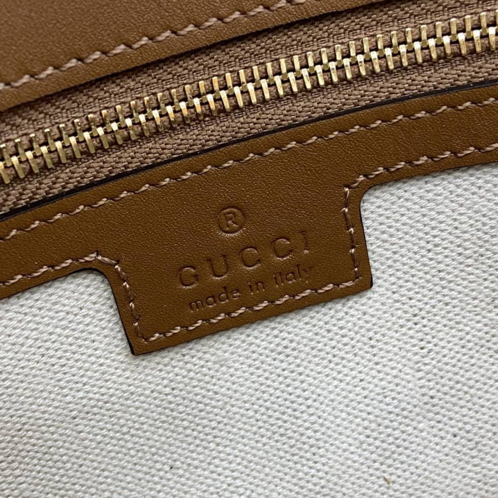 Gucci Blondie Canvas Medium Brown Top Handle Bag_8_163016 Gucci Blondie Canvas Medium Brown Top Handle Bag